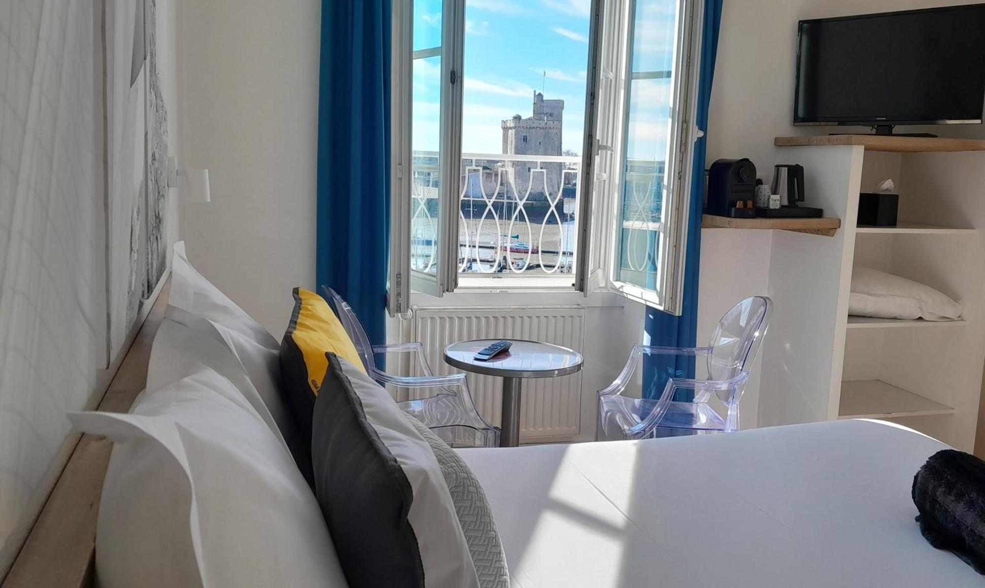 לה רושל Hotel La Marine, Vieux Port מראה חיצוני תמונה
