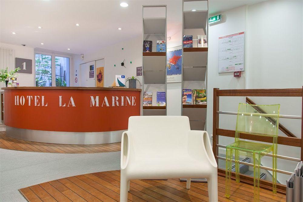 לה רושל Hotel La Marine, Vieux Port מראה חיצוני תמונה